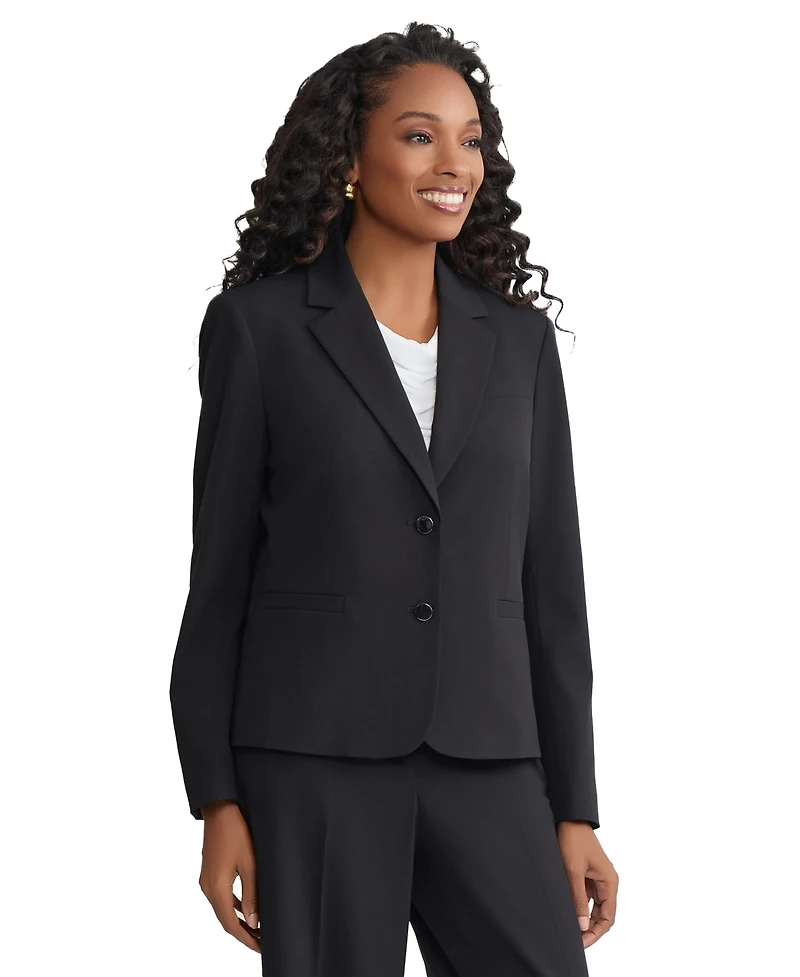 Jones New York Women's Notch Collar Jacket