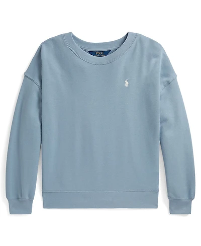 Polo Ralph Lauren Girls' 7-16 Logo Crewneck Sweatshirt