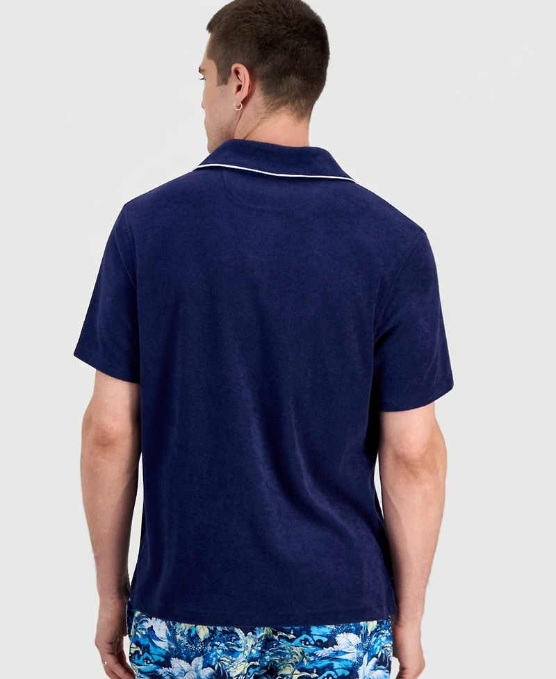 Club Room Men's Terry Polo, Macy's Exclusive