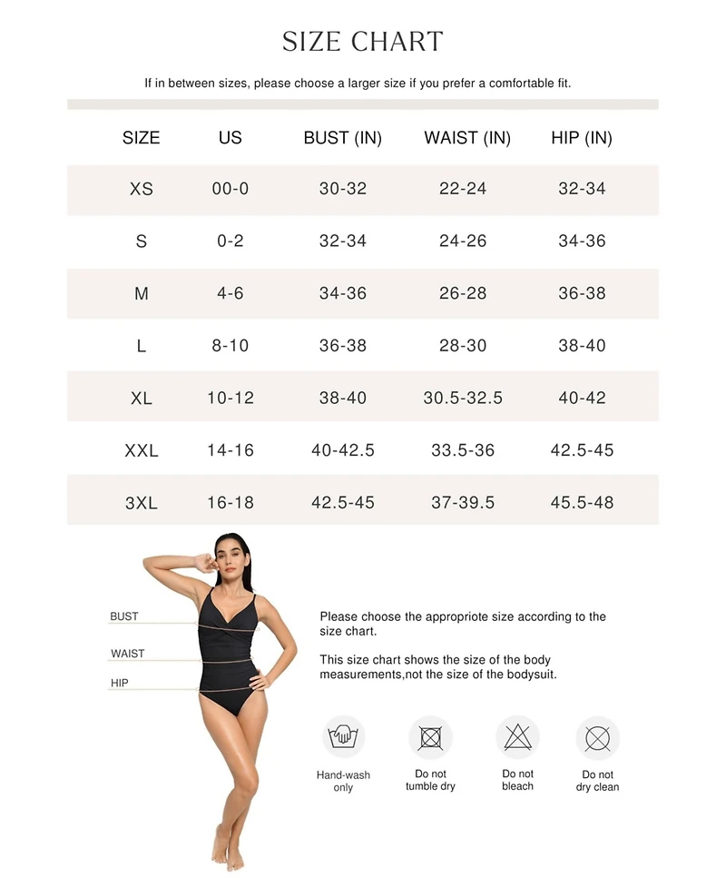 Popilush Women's Shapewear Ruched Cross-Front Sculpting One-Piece Swimsuit