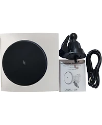 Risokeys Car Charger, Hands-free Car Phone Holder Charger, Wireless Charger Car Mount for Air Vent, Compatible with iPhone 16/15/14