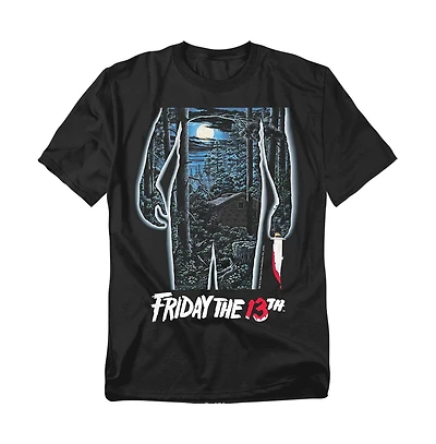 Friday The 13th Big & Tall Poster T Shirt