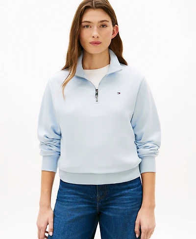 Tommy Hilfiger Women's Half-Zip Sweatshirt