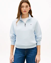 Tommy Hilfiger Women's Half-Zip Sweatshirt