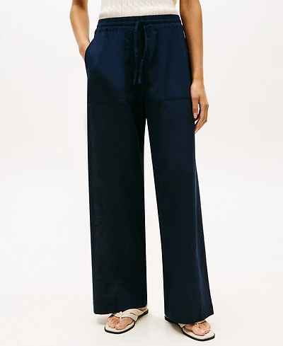 Tommy Hilfiger Women's Wide-Leg Pull-On Pants