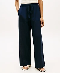 Tommy Hilfiger Women's Wide-Leg Pull-On Pants