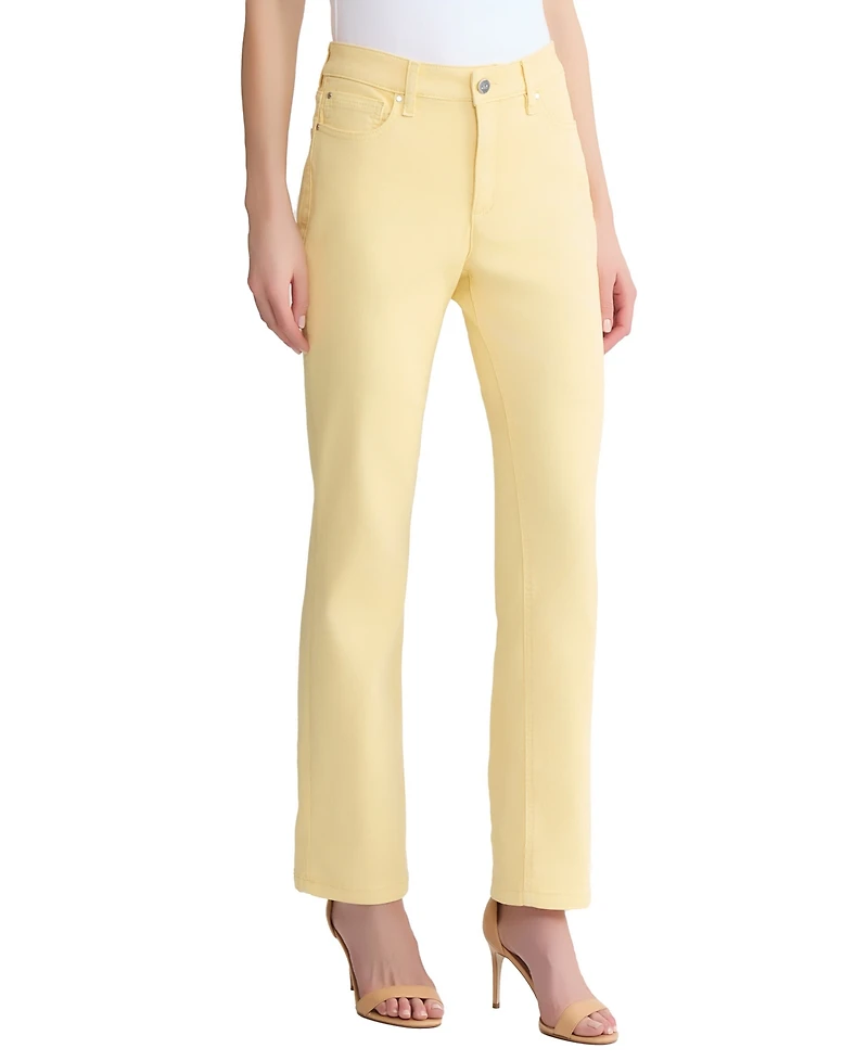 Jones New York Women's Mid-Rise Straight Jeans