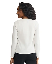 Jones New York Women's Button-Front Cardigan