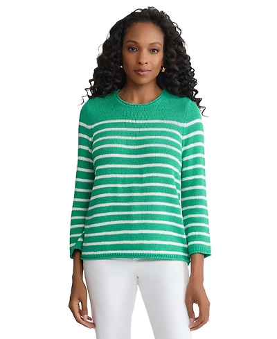 Jones New York Women's Crew Neck Top