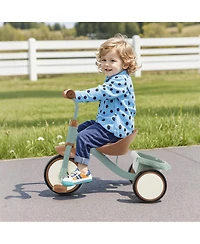 Sugift Toddler Tricycle Kids Trike with Adjustable Seat and Basket