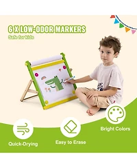 Mecale Kids Trampoline, 5 ft, Enclosure Net, Basketball Hoop & Ball Pit Balls, Indoor/Outdoor, Ages 3