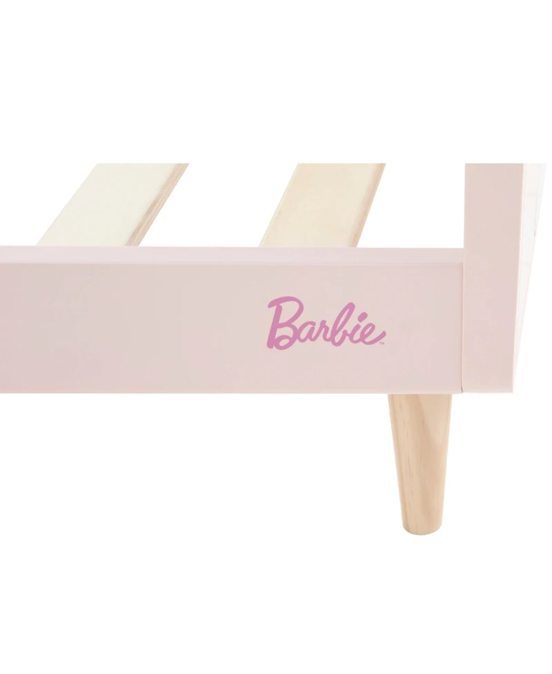 Evolur Barbie Los Altos Toddler Bed Blush