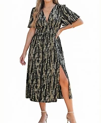 Cupshe Women's Elegant A-Line Beach Dress