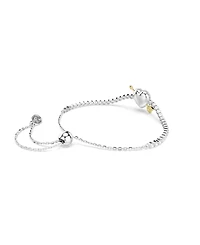 Swarovski Mixed Cuts, Heart with Arrow, White, Rhodium Plated Idyllia Bracelet