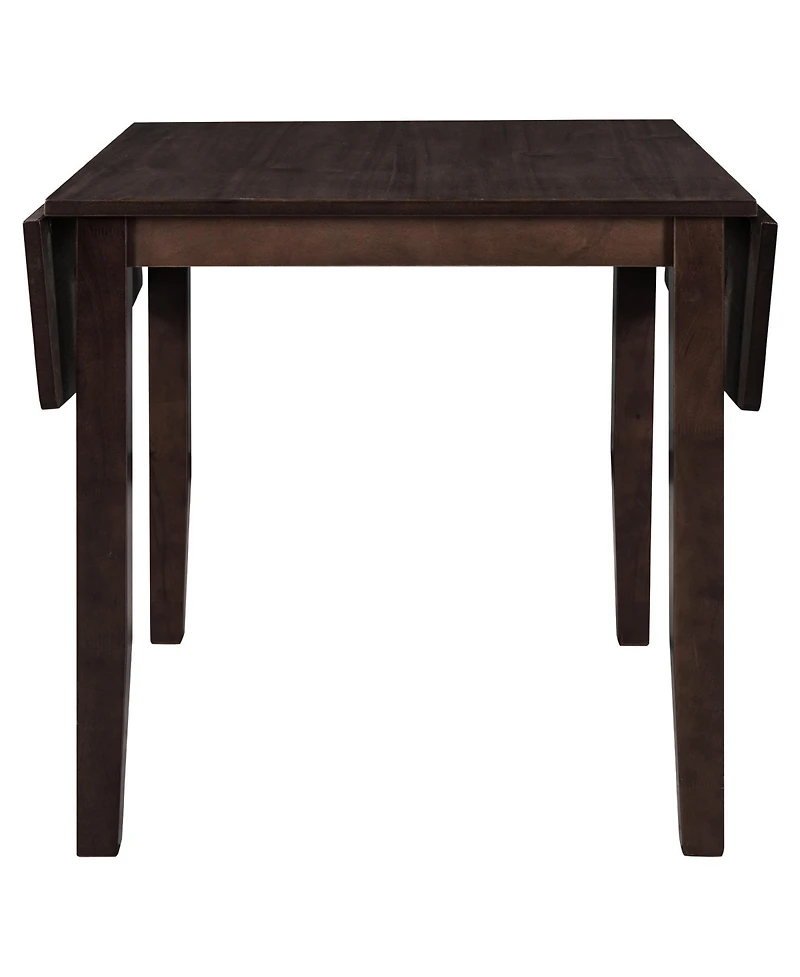 Simplie Fun Wood Drop Leaf Breakfast Nook Dining Set, 2 Chairs