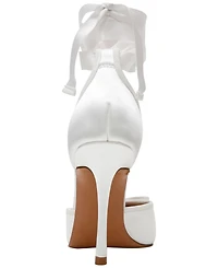 Steve Madden Women's Larina Lace-Up High-Heel Ballet Pumps