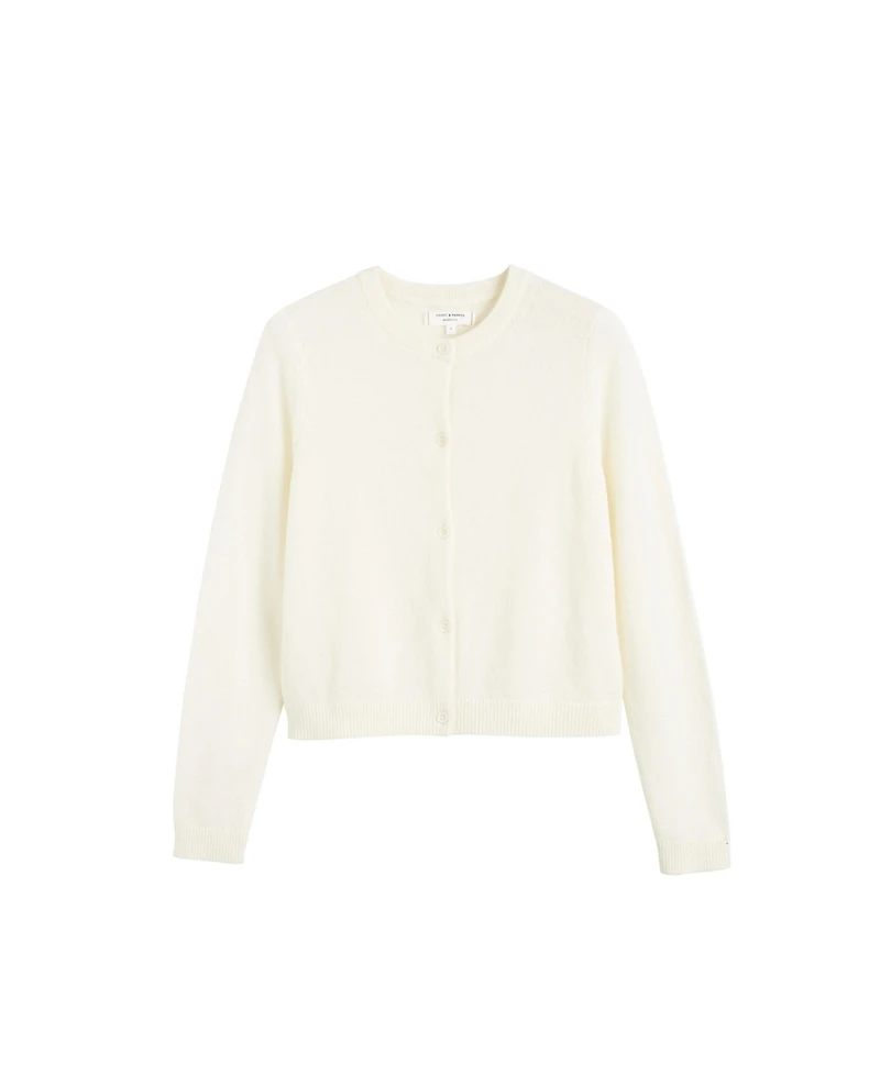 Chinti & Parker Women's Pure Cashmere Summer Cropped Cardigan