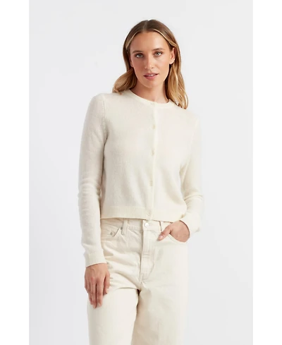 Chinti & Parker Women's Pure Cashmere Summer Cropped Cardigan