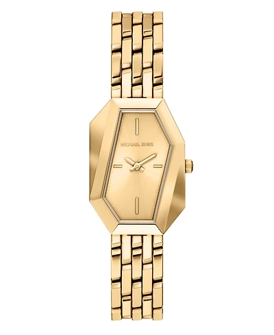 Michael Kors Women's Suri Two-Hand Gold-Tone Stainless Steel Watch, 25mm
