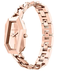 Michael Kors Women's Suri Two-Hand Rose Gold-Tone Stainless Steel Watch, 25mm