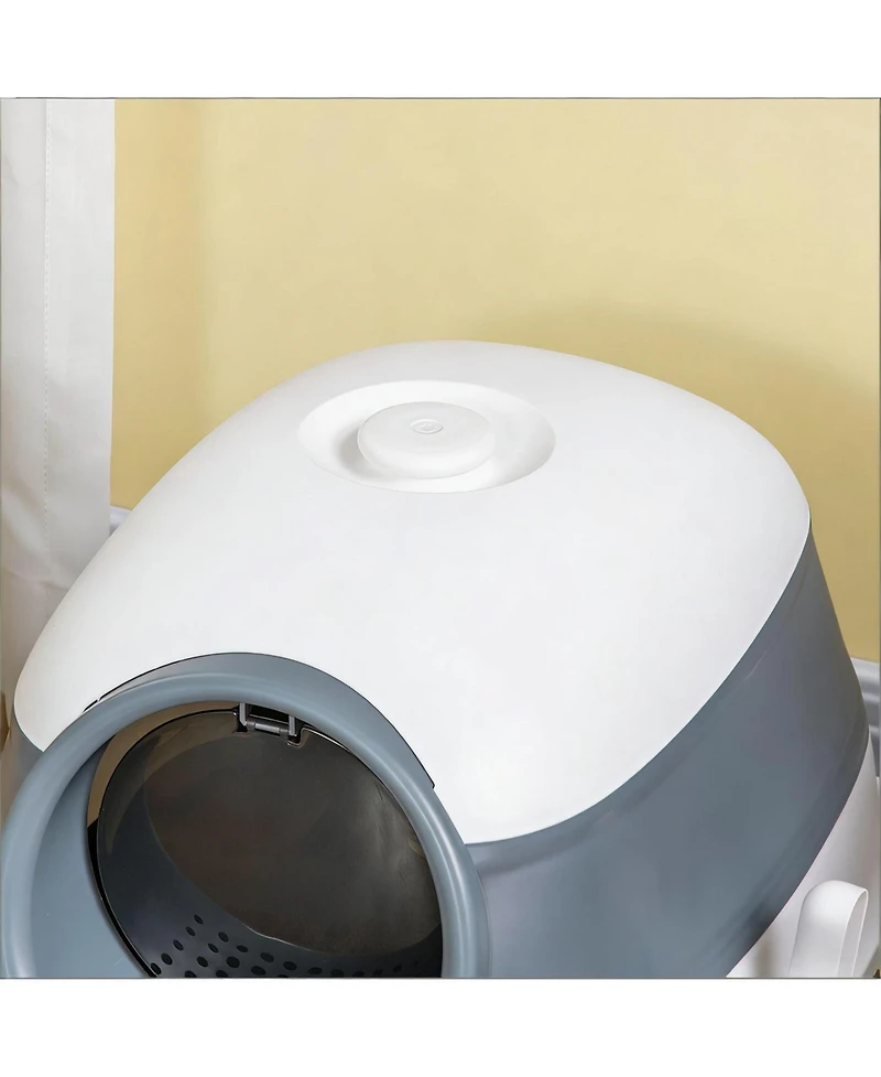 Aostirmotor Cat Litter Box with Lid