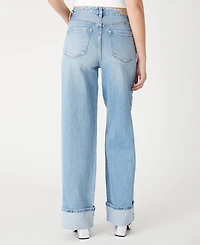Blank Nyc Women's Wide Leg Jeans