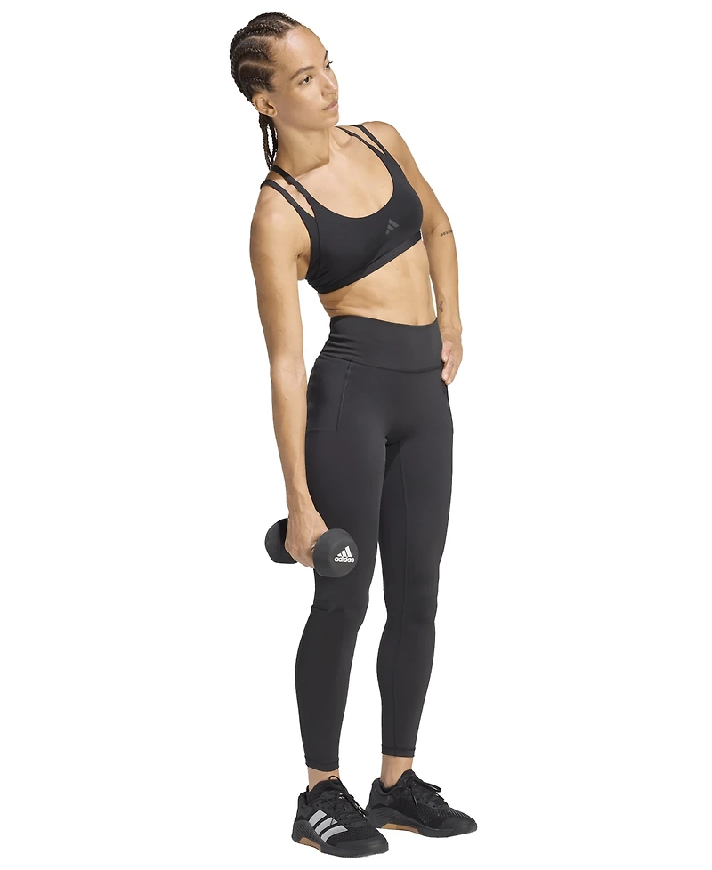 adidas Women's Optime Workout Training Leggings