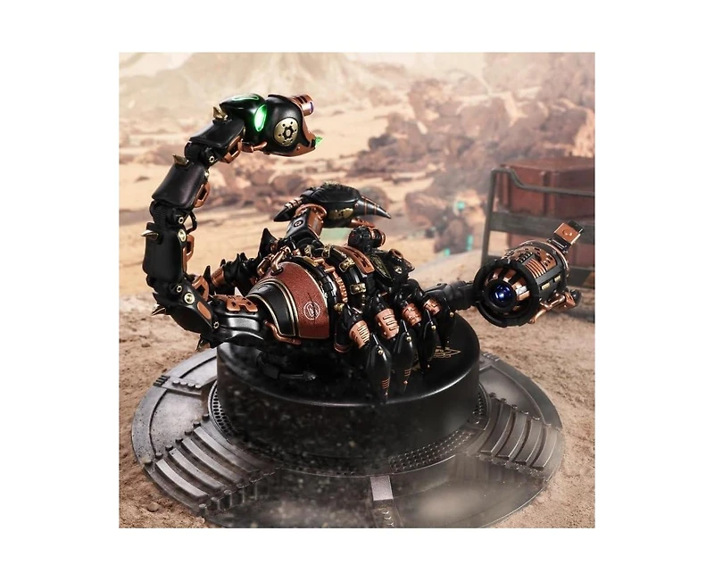 Robotime 3D Puzzle Emperor Scorpion Beetle Diy Moveable Mechanic Organism Series Steampunk Design Funny Toys for Kids Child Model Kit
