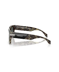 Versace Men's Rectangle Sunglasses