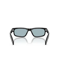 Prada Men's Rectangle Sunglasses, Pr B11S