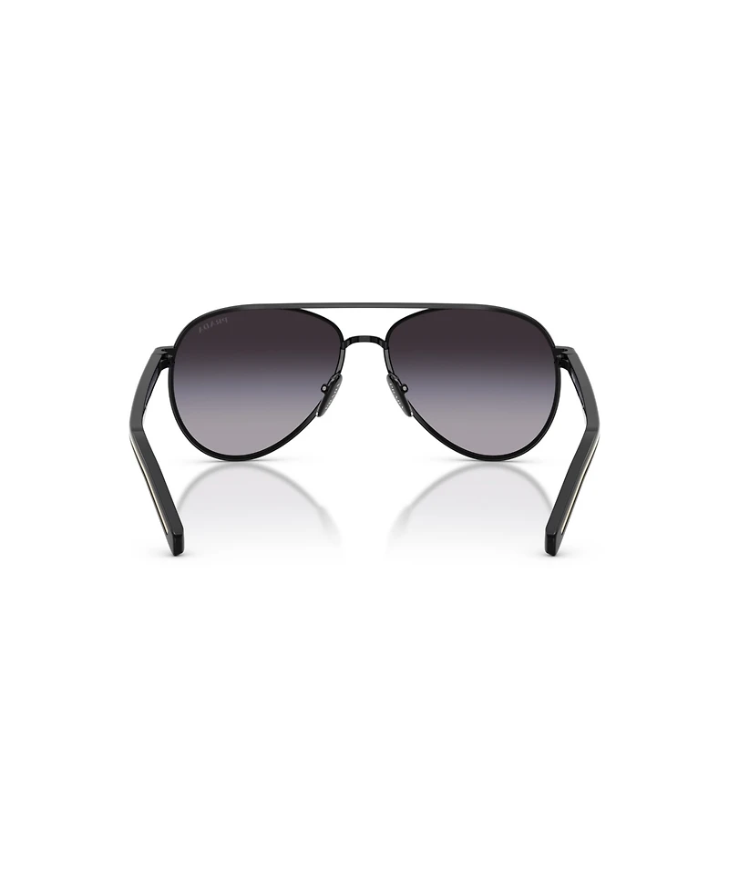 Prada Women's Pilot Sunglasses, Pr B57S