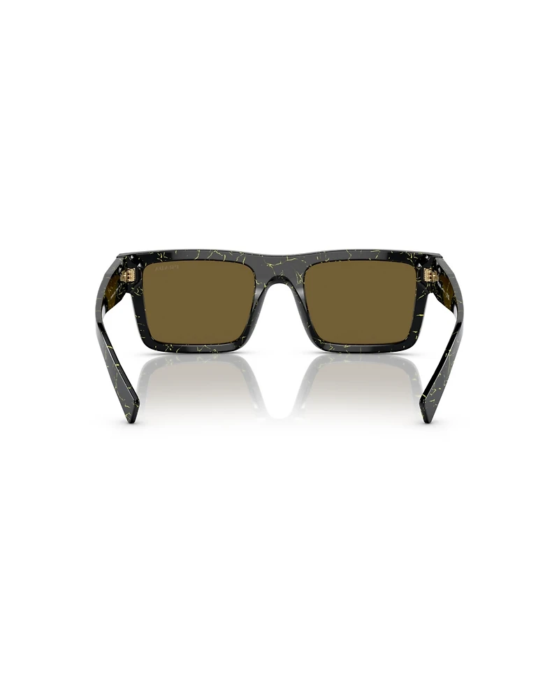 Prada Men's Rectangle Sunglasses, Pr 19WS