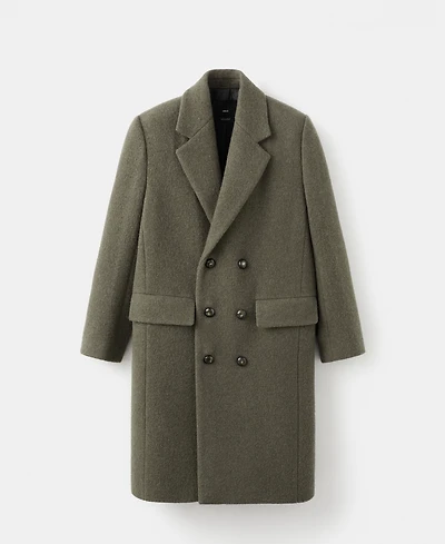 Mango Women's Double-Breasted Wool Coat