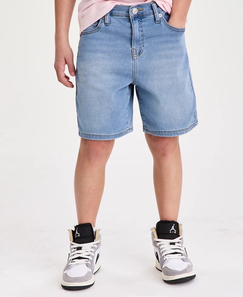 Epic Threads Boys' 5-20 Super Soft Stretch Knit Denim Shorts, Macy's Exclusive