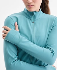Id Ideology Women's Studio Full-Zip Jacket, Exclusively at Macy's