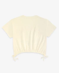 Grayson Threads Kids, The Label Girls' 4-16 Peanuts Bon Voyage Cinch-Hem T-Shirt