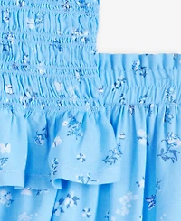 Epic Threads Girls' 5-20 Puff-Sleeve Smocked Top & Skirt, 2-Piece Set, Macy's Exclusive