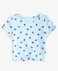 Epic Threads Girls' 12M-5T Ladybug-Print Tie T-Shirt, Macy's Exclusive