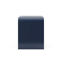Storkcraft Next Santos 2-Drawer Nightstand (Midnight Blue with Brown)