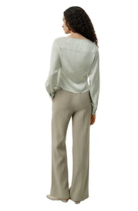 Lilysilk Women's Ying Jacquard Silk Blouse