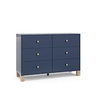Storkcraft California 6-Drawer Double Dresser