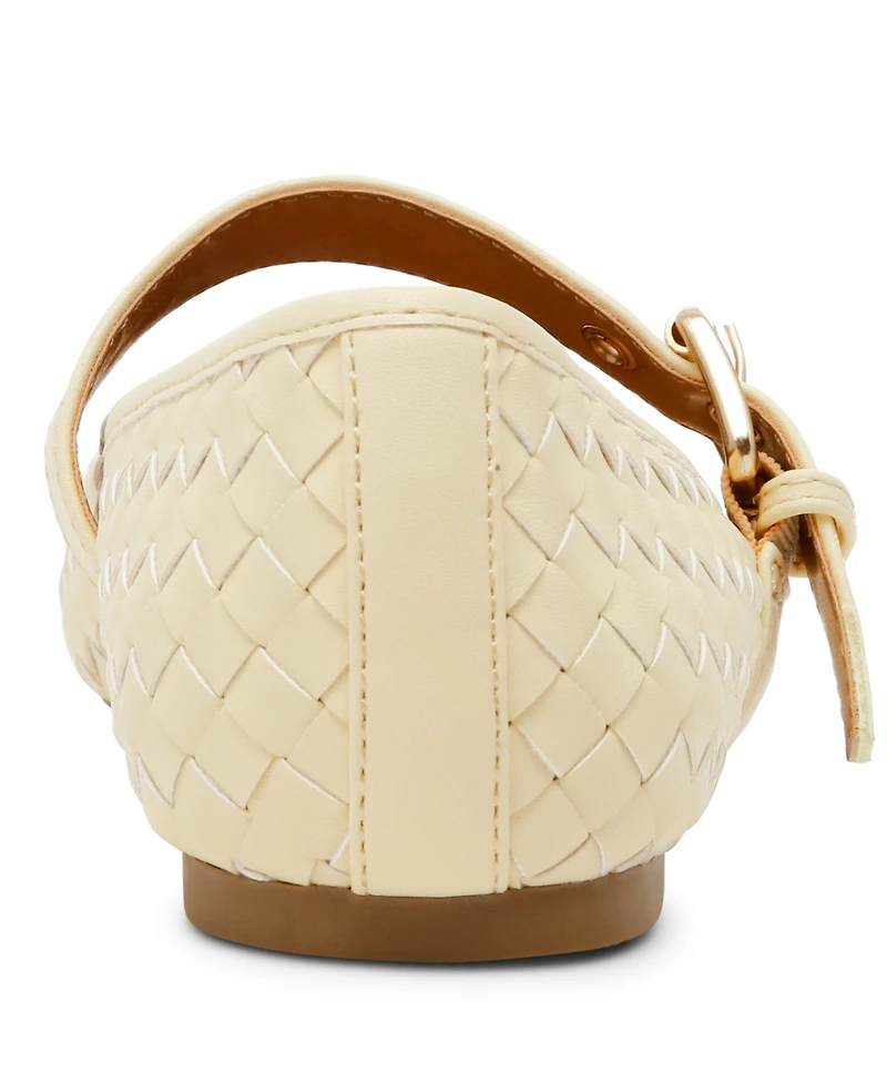 Dv Dolce Vita Women's Mulaney Woven Mary Jane Ballet Flats