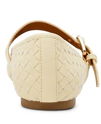 Dv Dolce Vita Women's Mulaney Woven Mary Jane Ballet Flats