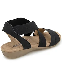 Jbu Women's Meg Casual Flat Sandals