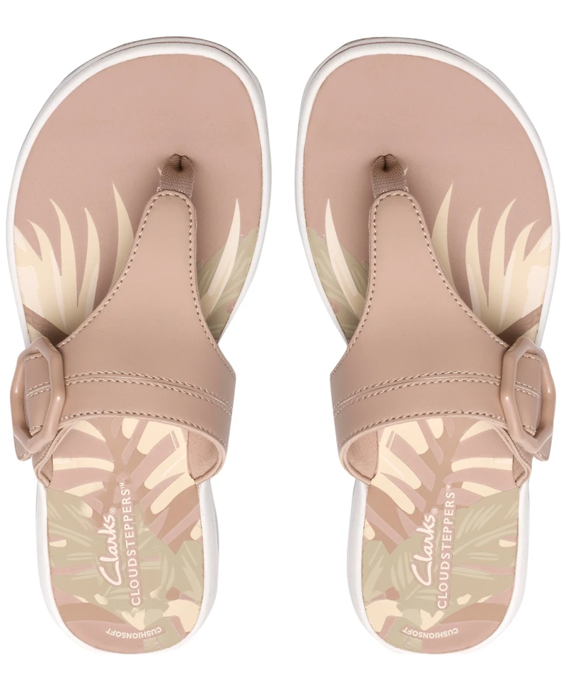 Clarks Women's Breeze Cove Flip Flop Flats