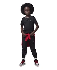 Jordan Boys 2T-7 Jumpman Air Embroidered Short Sleeve T-Shirt