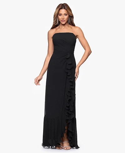 Xscape Women's Strapless Long Ball Gown