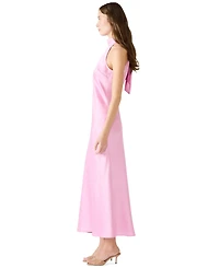 Steve Madden Women's Lara Satin Maxi Dress