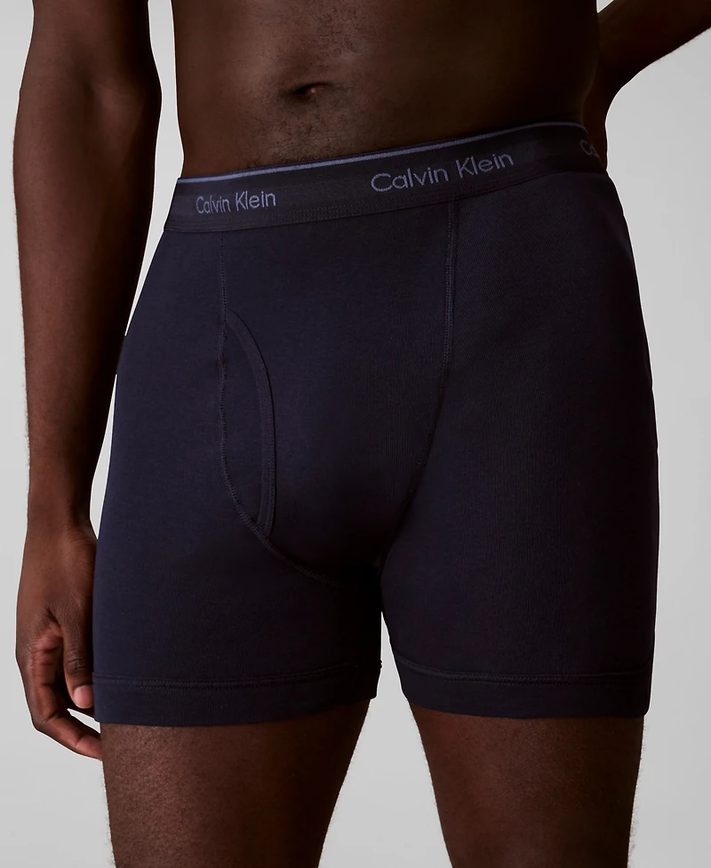 Calvin Klein Men's 5+1 Bonus Pack Classic Cotton Boxer Bries
