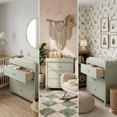 Graco Sasha 3 Drawer Chest with Changing Topper